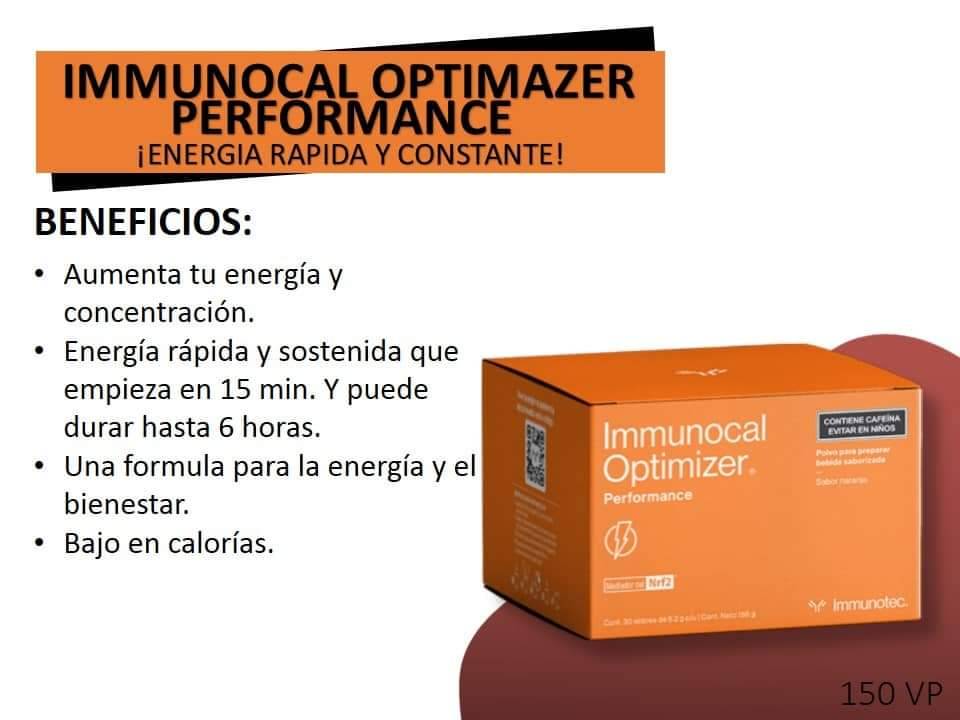 immunocal optimizer performance