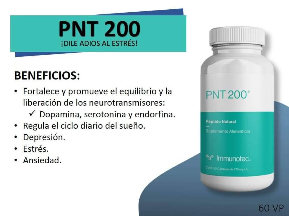 pnt 200 immunotec mejor descanso